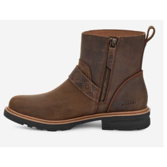 NEW IN BOX Teva Rowena Buckle Boots, Brown, Women's 5 - Picture 1 of 9